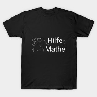 Hilfe Mathe T-Shirt